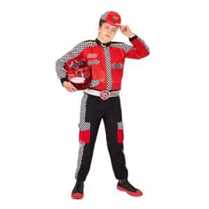 תחפושת נהג מרוצים מקצועי ילדים