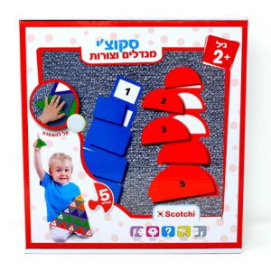 סקוצ'י מגדלים וצורות 2+