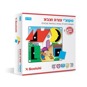 סקוצ'י צורה וצבע 2+
