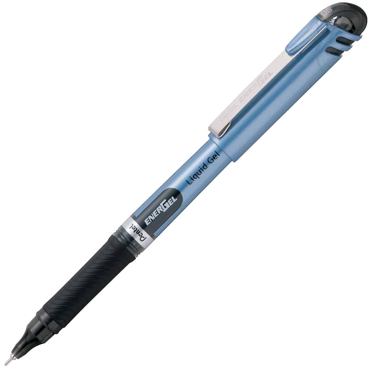 עט רולר ג'ל 0.5 שחור Pentel BLN15