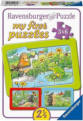 פאזל ראשון שלי 3X6 חל' - בע"ח בגינה ובאגם