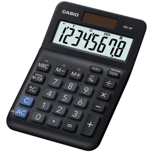 מחשבון CASIO דגם MS-8F