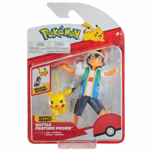 Battle Feature Figure (Ash & Pikachu) W10