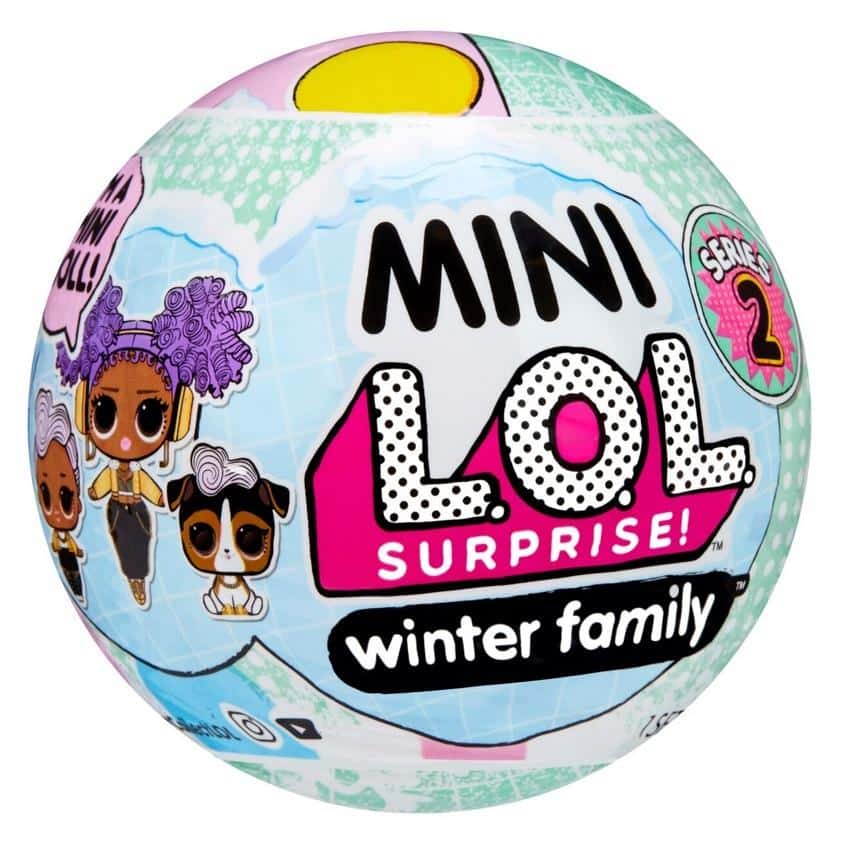 L.O.L MINI משפחתי חורפי עם 8 הפתעות