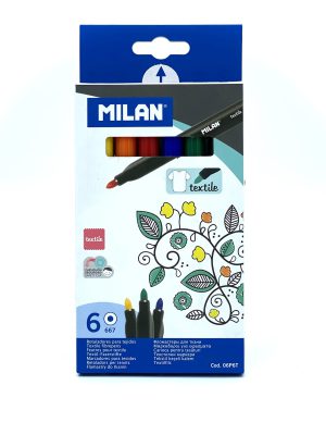 סט 6 טושים לציור על בד MILAN