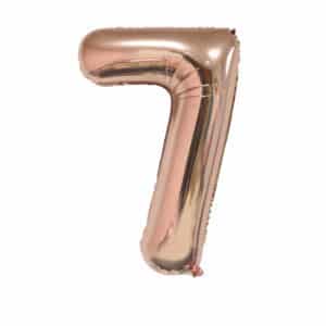 בלון מיילר 34 - רוז גולד ספרה 7