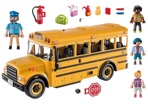 ⁦פליימוביל אוטובוס הסעה לבית הספר PLAYMOBIL 70983⁩ – תמונה ⁦2⁩