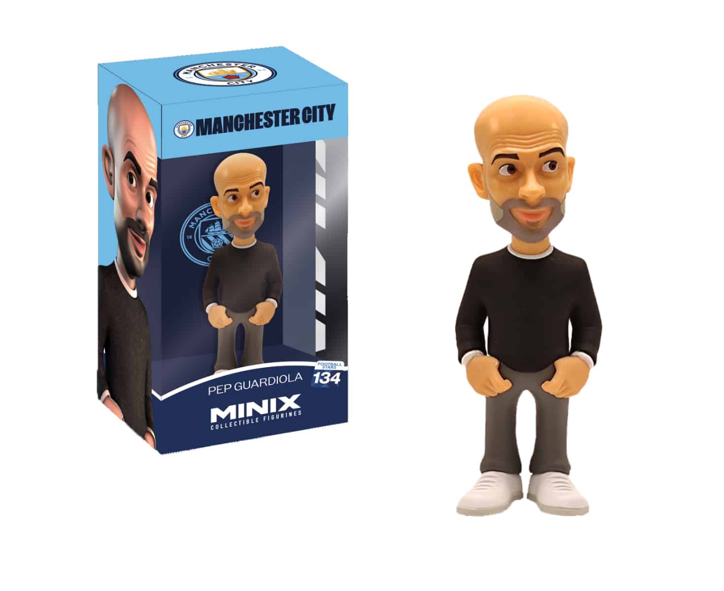 פסלון אספנות MINIX כדורגל פפ גווארדיולה