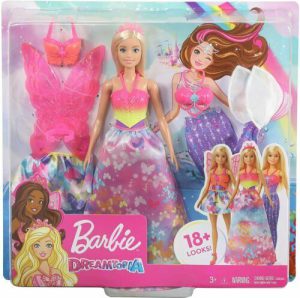 ברבי – Barbie דרימטופיה – מארז נסיכה ואקססוריז מבית MATTEL