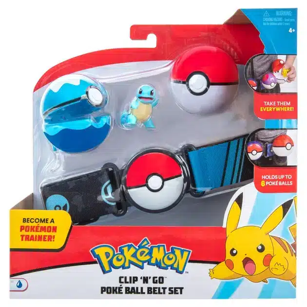 Clip N Go Poke Ball Belt Set (Dive Ball, Poke Ball