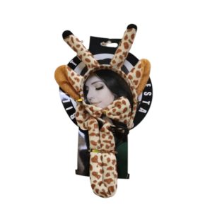 16145 סט ג'ירפה 3 חלקים קשת זנב ופפיון על כארד/ 6 יחידות במארז