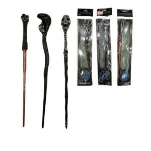 14313 מקל מכשף מיקס דגמים בשקית PVC עם כארד / 6 יחידות במארז