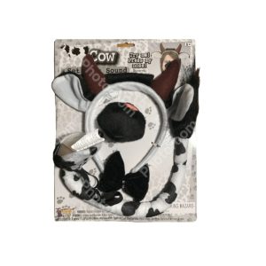 16266 סט פרה 4 חלקים קשת זנב אף ופפיון על כארד/ 3 יחידות במארז