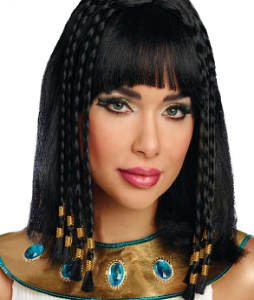 16076 פאה קלאופטרה בשקית PVC עם קולב