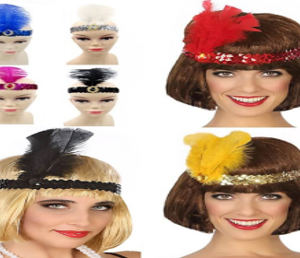 7201 נוצה צ'רלסטון על כארד מיקס צבעים / 12 יחידות במארז