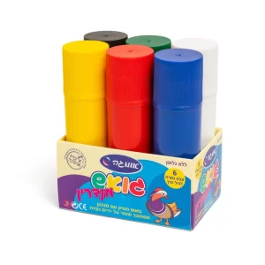 גואש סטיק 6 צבעים אומגה