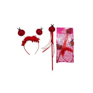 סט חיפושית 2 חלקים כולל קשת ושרביט בשקית PVC עם כארד