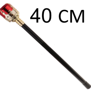 מקל מלך בשקית PVC עם כארד