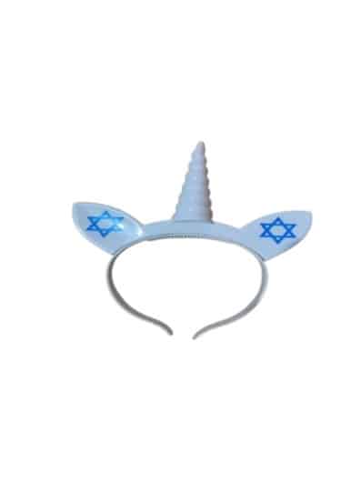 קשת כתר חד קרן ישראל אורות בשקית עם כארד