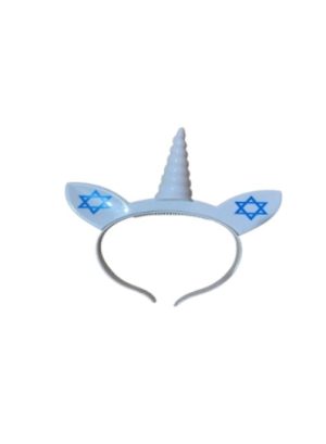 קשת כתר חד קרן ישראל אורות בשקית עם כארד