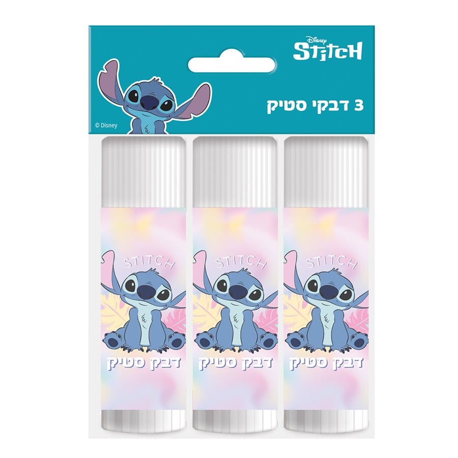 דבק סטיק 15 גרם לילו וסטיץ שלוש יחידות