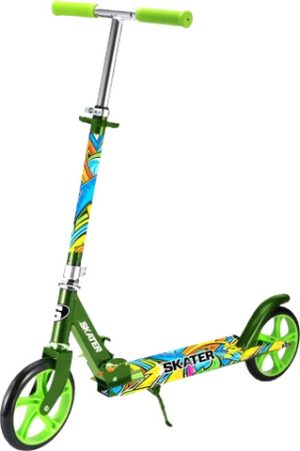קורקינט אלומיניום NEW XL GRAFFITI מתקפל 200 מ"מ SKATER