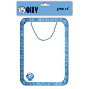 לוח מחיקה 29.7/21 ס"מ מנצסטר סיטי