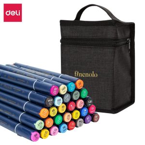 סט סקצ' מרקר מכחול deli EC184-30