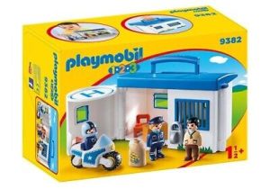פליימובייל תחנת משטרה מארז נשיאה לגיל הרך 1,2,3 – דגם 9382