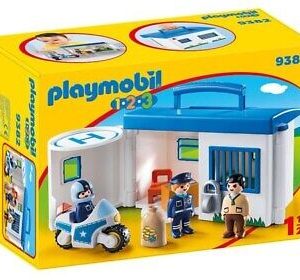 פליימובייל תחנת משטרה מארז נשיאה לגיל הרך 1,2,3 – דגם 9382
