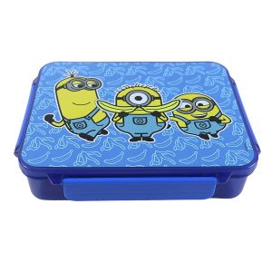 קופסת אוכל מחולקת לחמניית אצבע מניונים