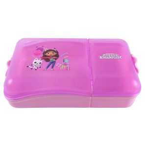 קופסת אוכל מחולקת 2 תאים בית הבובות של גבי
