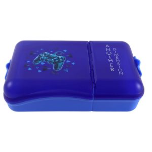 קופסת אוכל מחולקת 2 תאים גיימינג