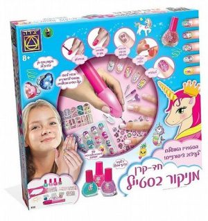 משחק יצירה חד-קרן מניקור בסטייל