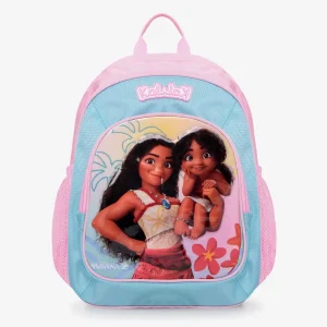 תיק קל גב לגן ורוד בהיר/תכלת Moana נועם