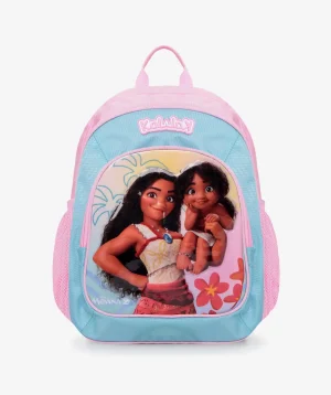 תיק קל גב לגן ורוד בהיר/תכלת Moana נועם