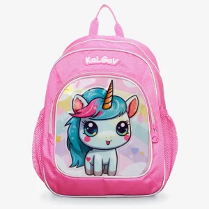 תיק קל גב לגן ורוד Unicorn נועם
