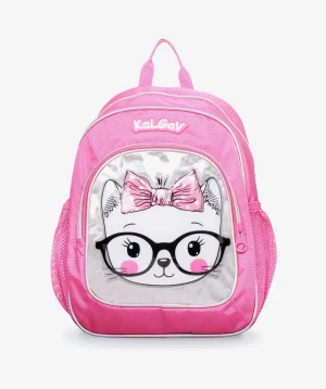 תיק קל גב לגן ורוד Cat נועם