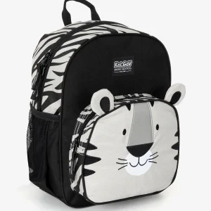 תיק קל גב לגן שחור/אפור Tiger אריאל