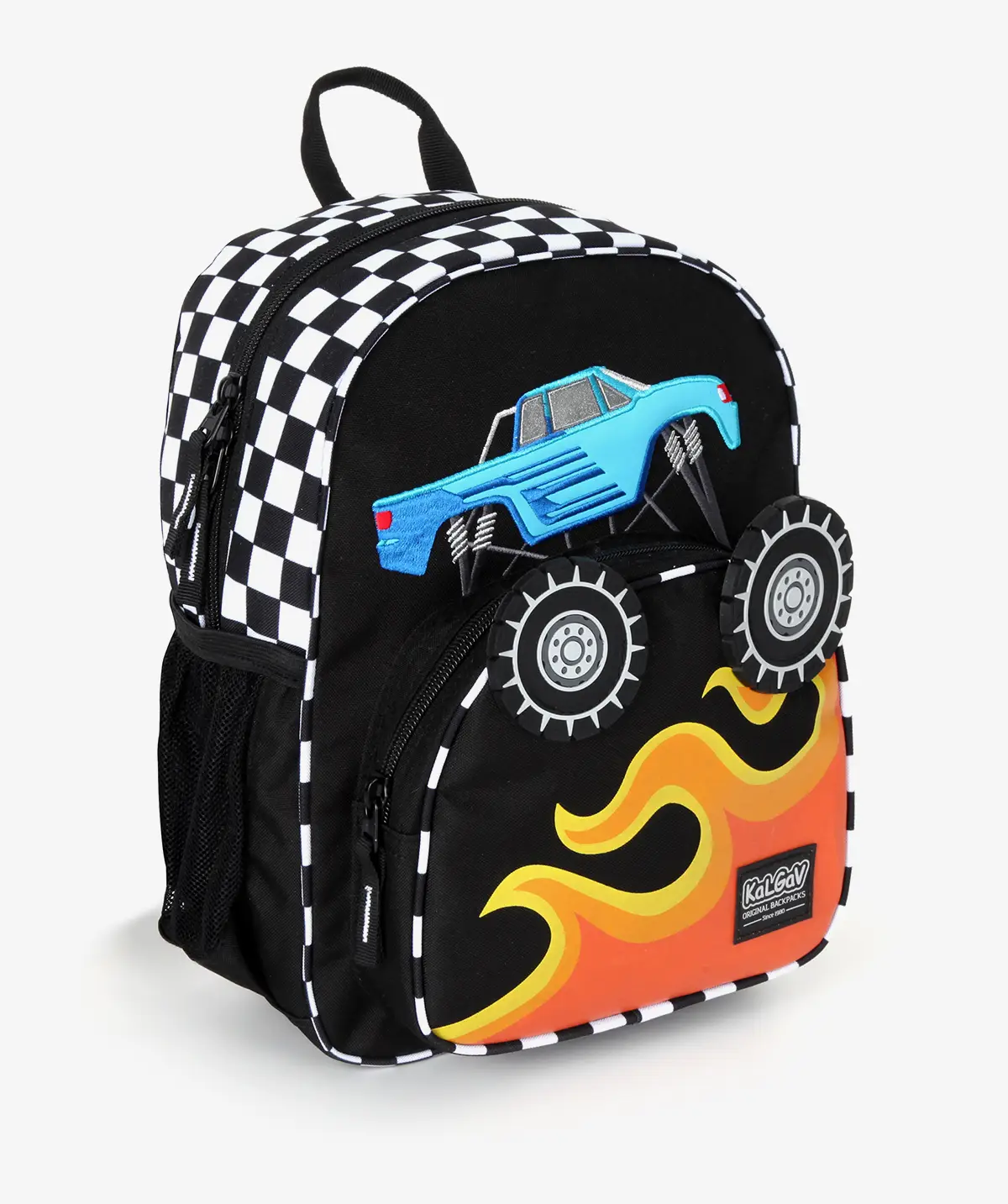 תיק קל גב לגן שחור Monster Truck אריאל