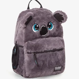 תיק קל גב לגן אפור/פרווה Koala אריאל