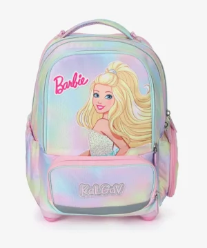 ⁦תיק קל גב מודפס Schoolbag Barbie ברבי⁩ – תמונה ⁦2⁩