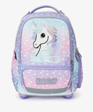 תיק קל גב לילך Schoolbag Unicorn