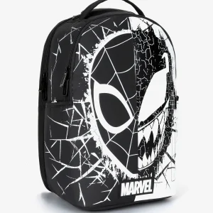 תיק קל גב שחור/לבן Marvel