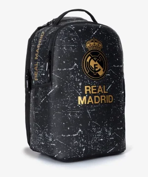 תיק קל גב שחור/זהב Rial Madrid