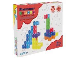 קוביות שקופות 40 חלקים 3*3
