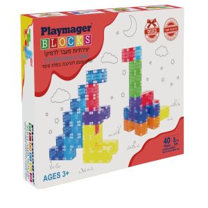 קוביות שקופות 40 חלקים 3*3