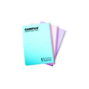 קמפוסPP פסטל ספירל 1 נושא A4 =