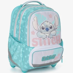 תיק גב אורטופדי טורקיז עם דמות Stitch – מבית קל גב