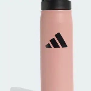 בקבוק אדידס מתכת חום פיית קש